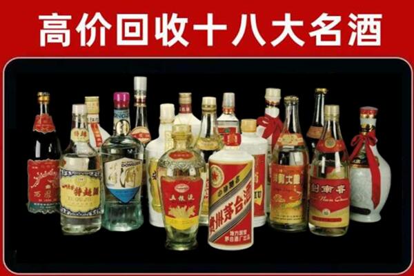 清水回收铁盖茅台酒